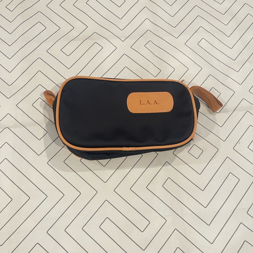 Jon Hart Design Black Dopp Kit